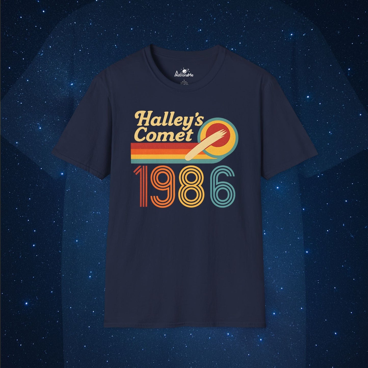 Halley's Comet Retro 1986