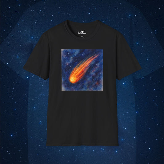 Halleys Comet Watercolor