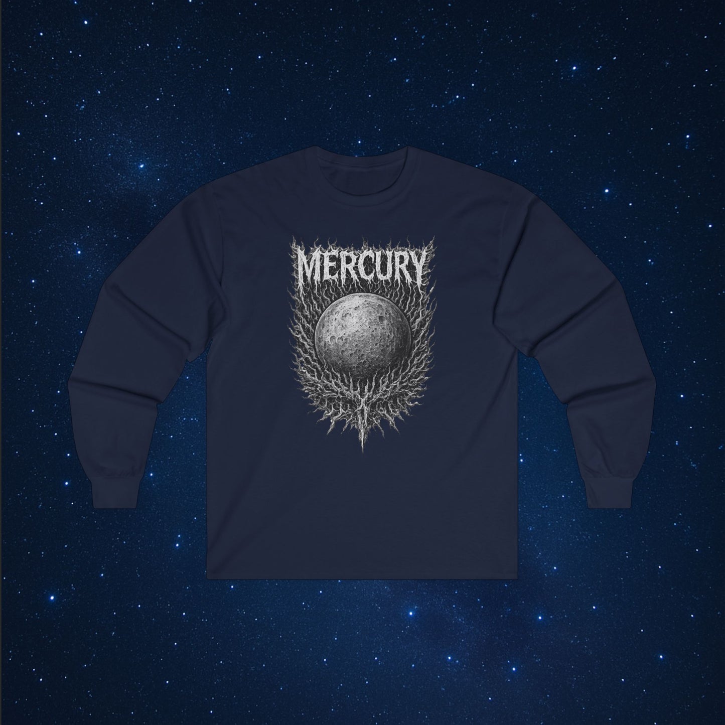 Mercury is Metal Long Sleeve T-Shirt