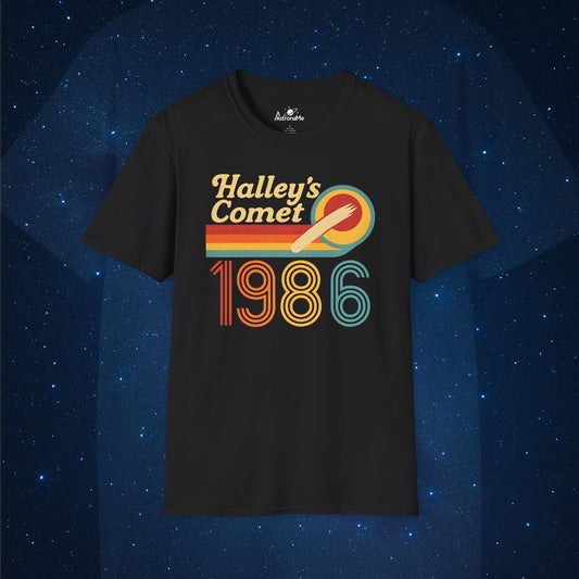 Halley's Comet Retro 1986