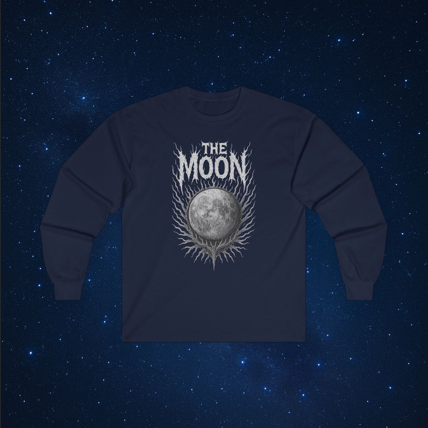 The Moon is Metal Long Sleeve T-Shirt
