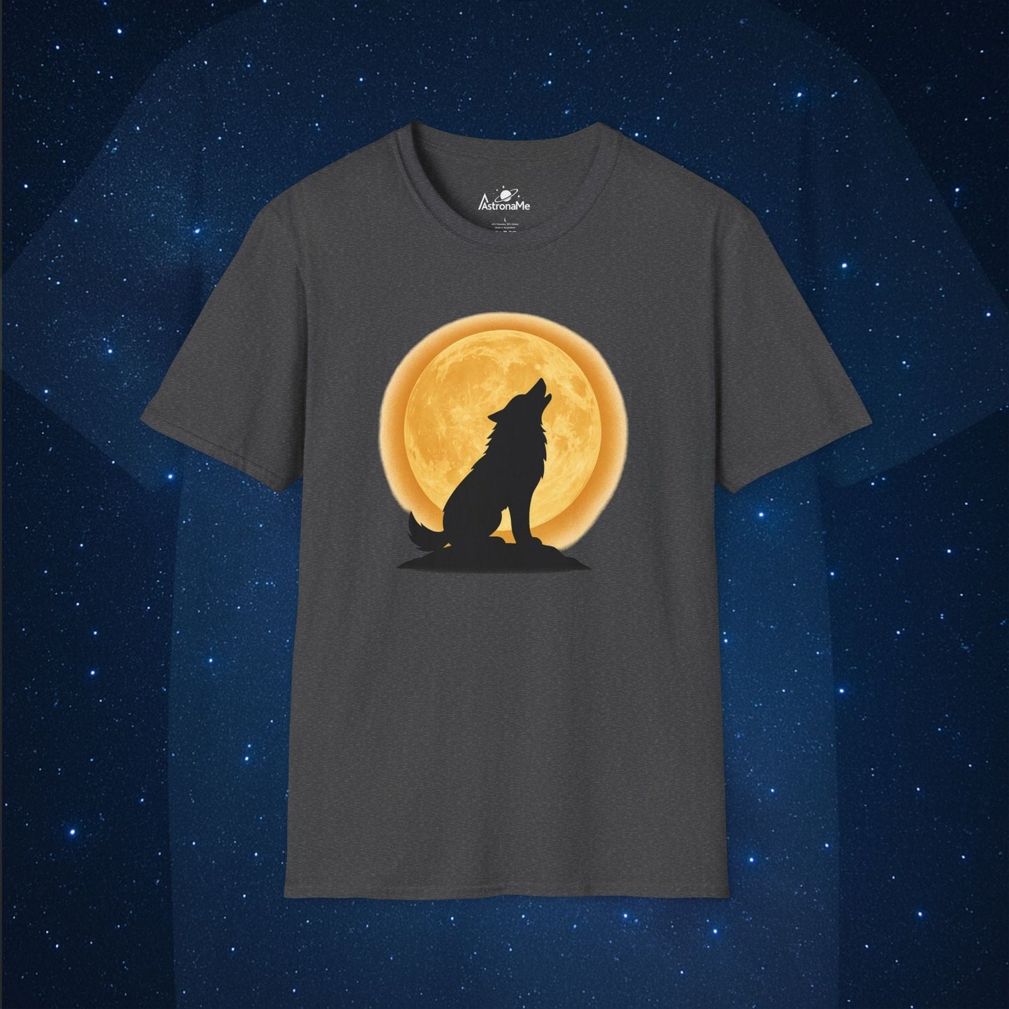 Moon Wolf Howling