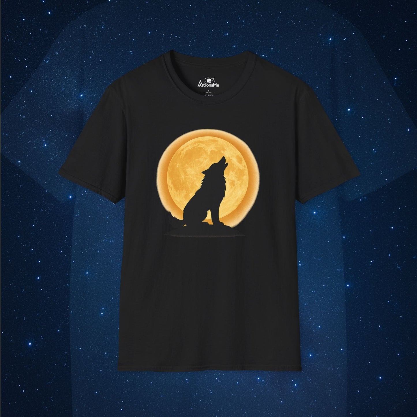Moon Wolf Howling