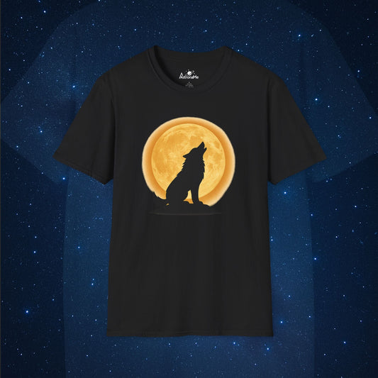Moon Wolf Howling