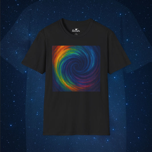 Painterly Galaxy Swirl