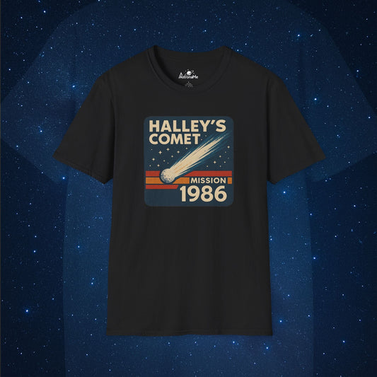 Halleys Comet Mission 1986