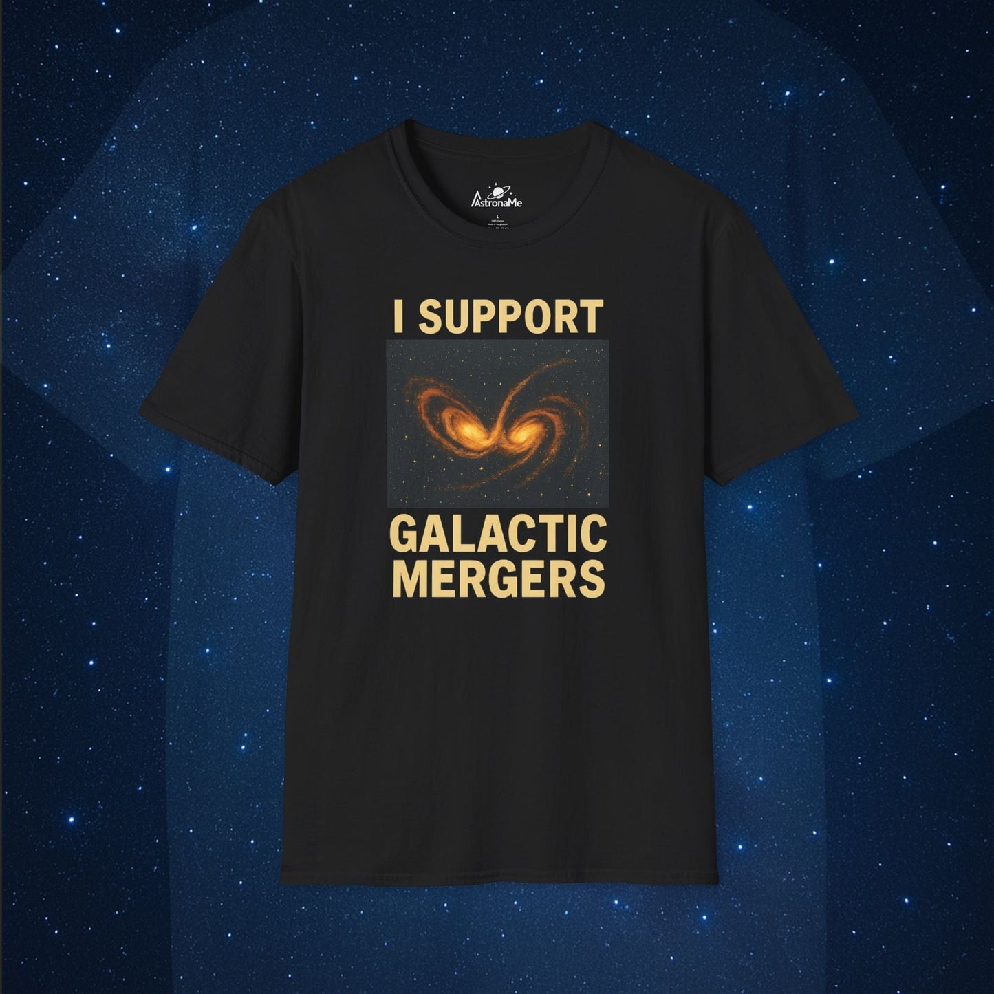 I Support Galactic Mergers