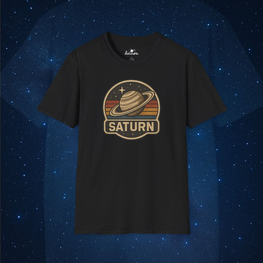 Saturn Retro Stripe Patch