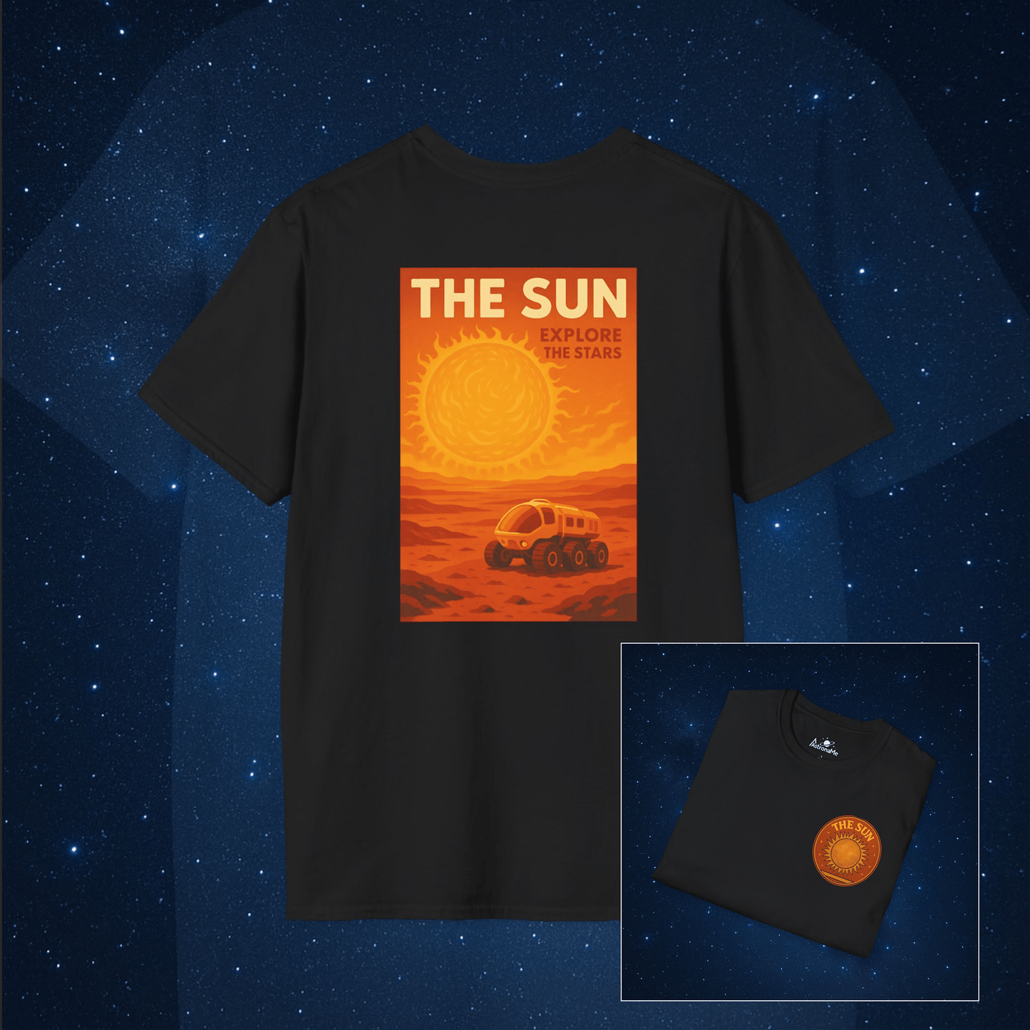Sun Explore The Stars Patch