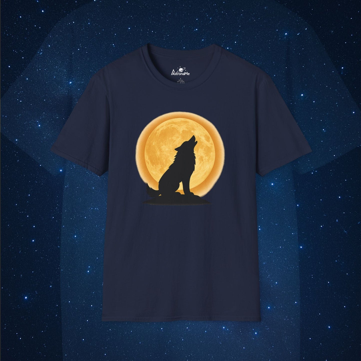 Moon Wolf Howling