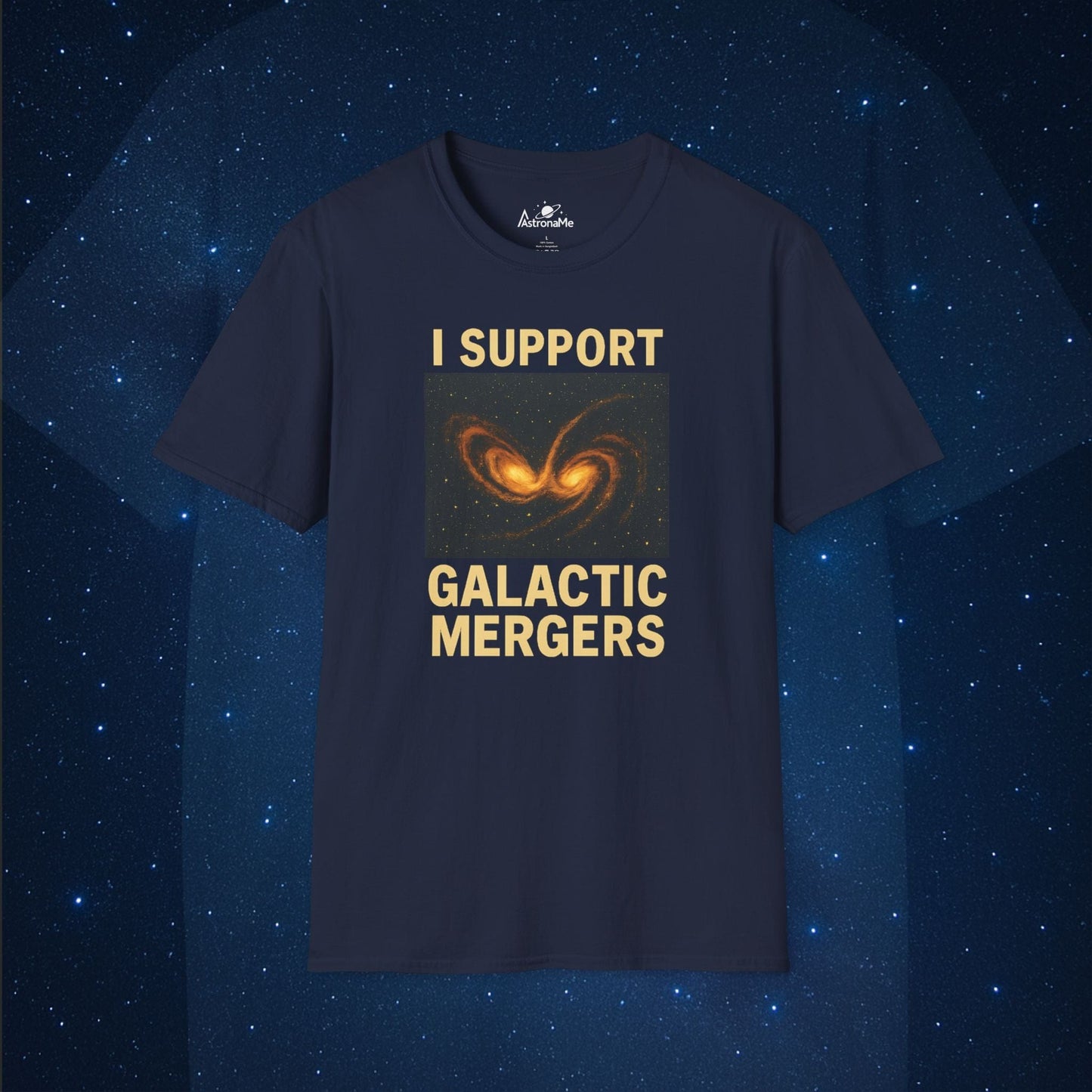 I Support Galactic Mergers