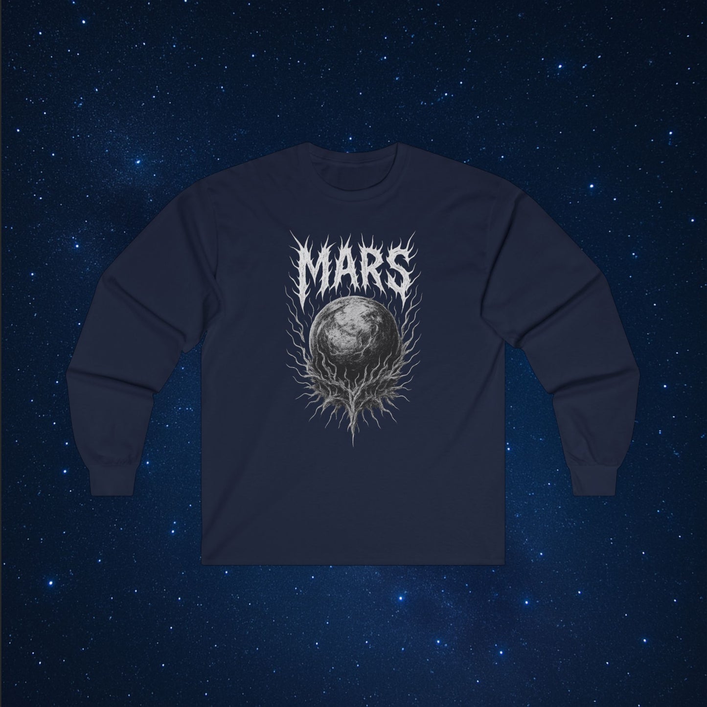 Mars is Metal Long Sleeve T-Shirt