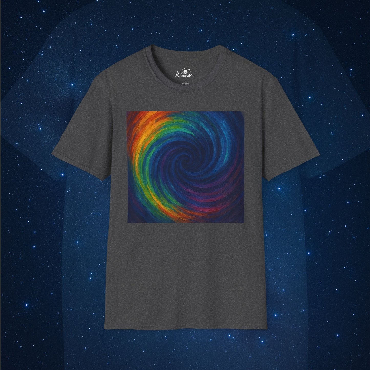 Painterly Galaxy Swirl