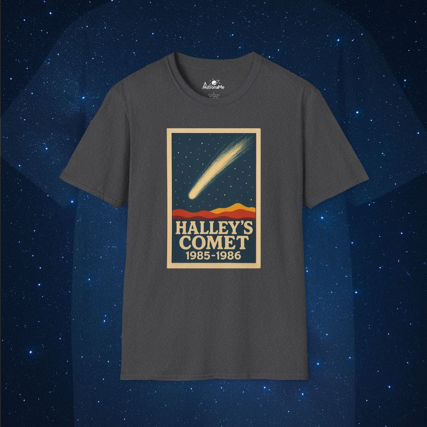 Halleys Comet 1985 1986 Poster