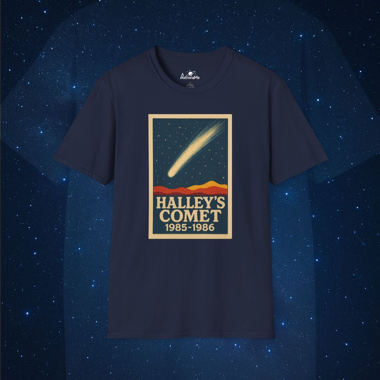 Halleys Comet 1985 1986 Poster