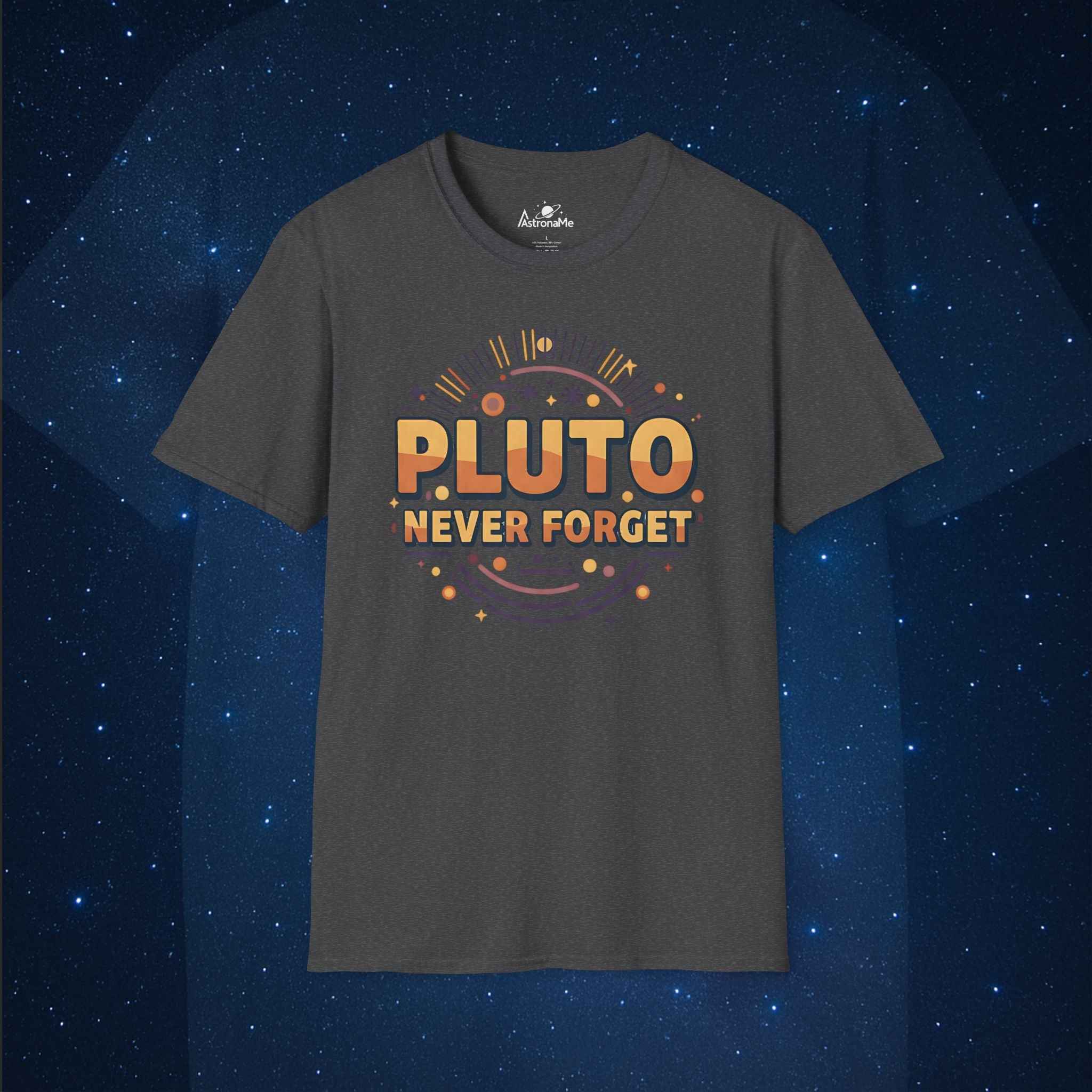 Pluto Never Forget T-Shirt