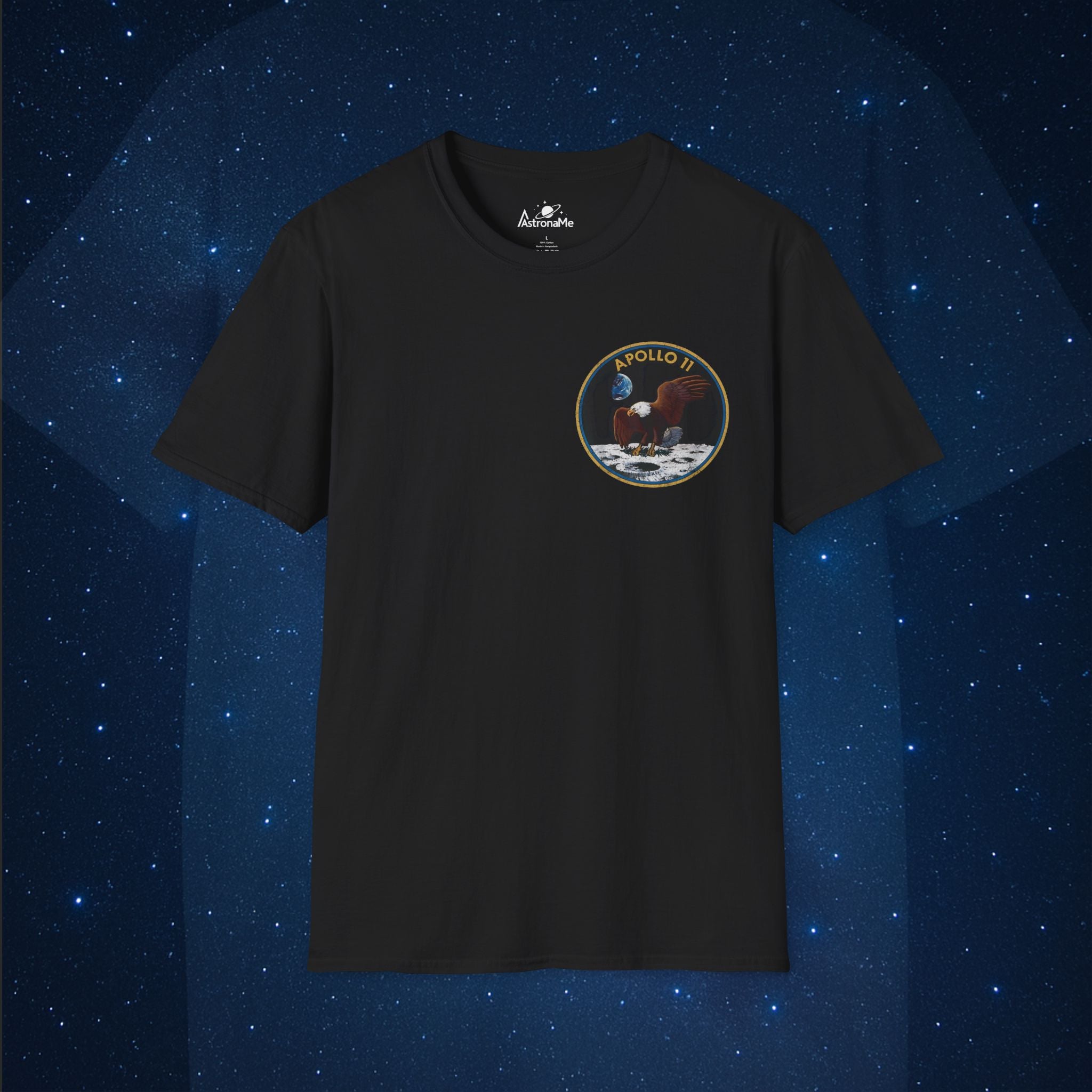 Apollo 11 Eagle Chest Mission Patch T-Shirt