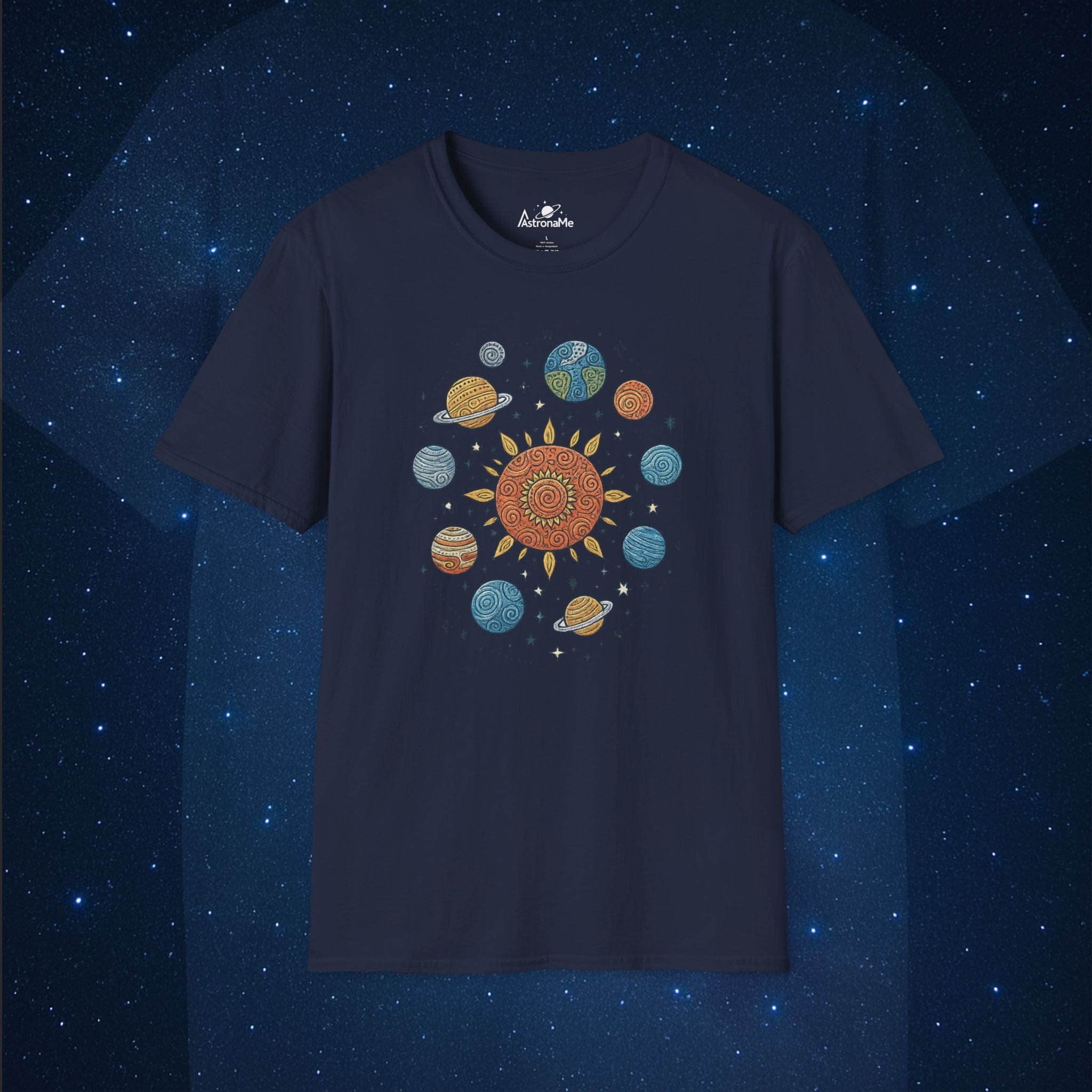 Aboriginal Solar System Shirt - AstronaMe