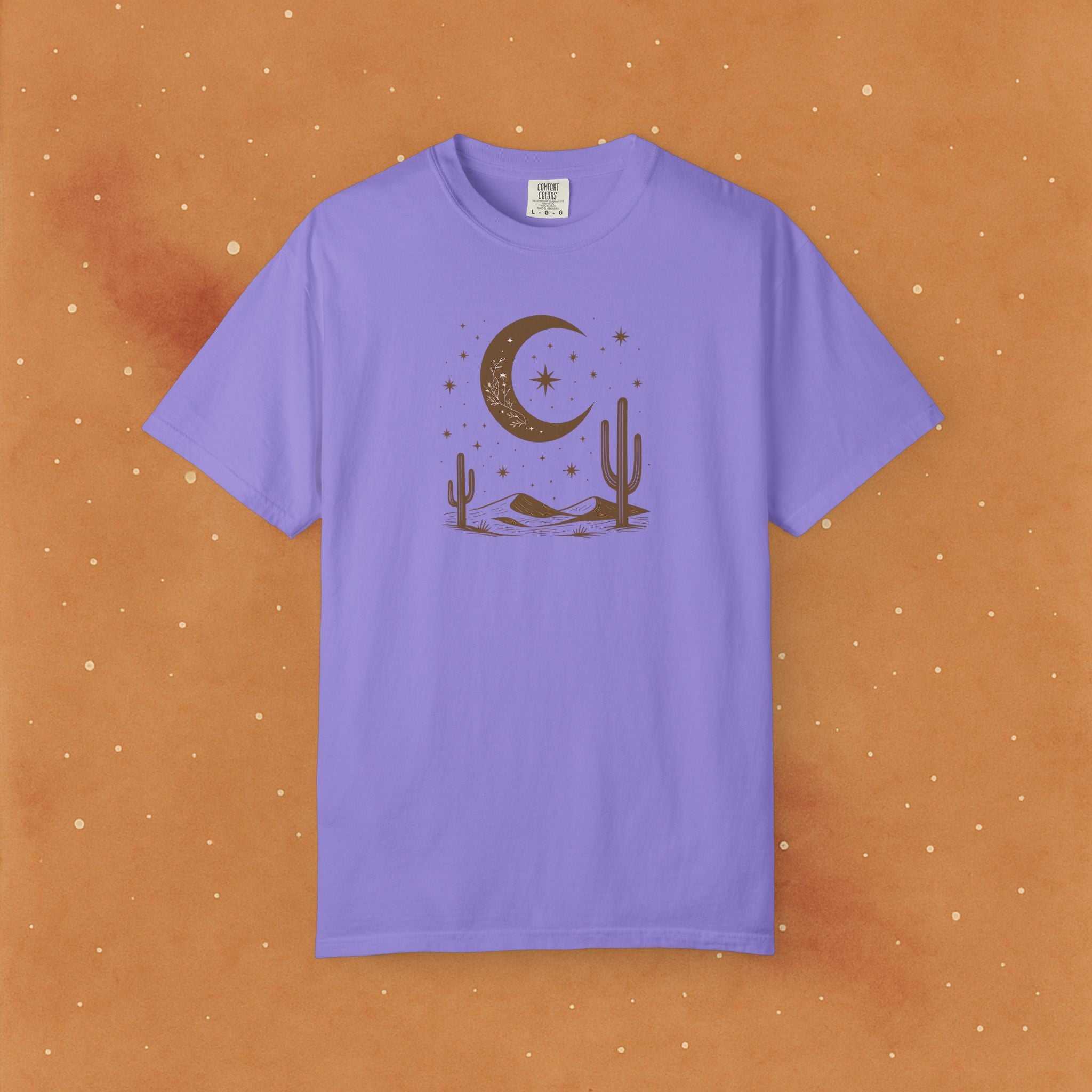 Boho Desert Moon Soft T-Shirt - AstronaMe