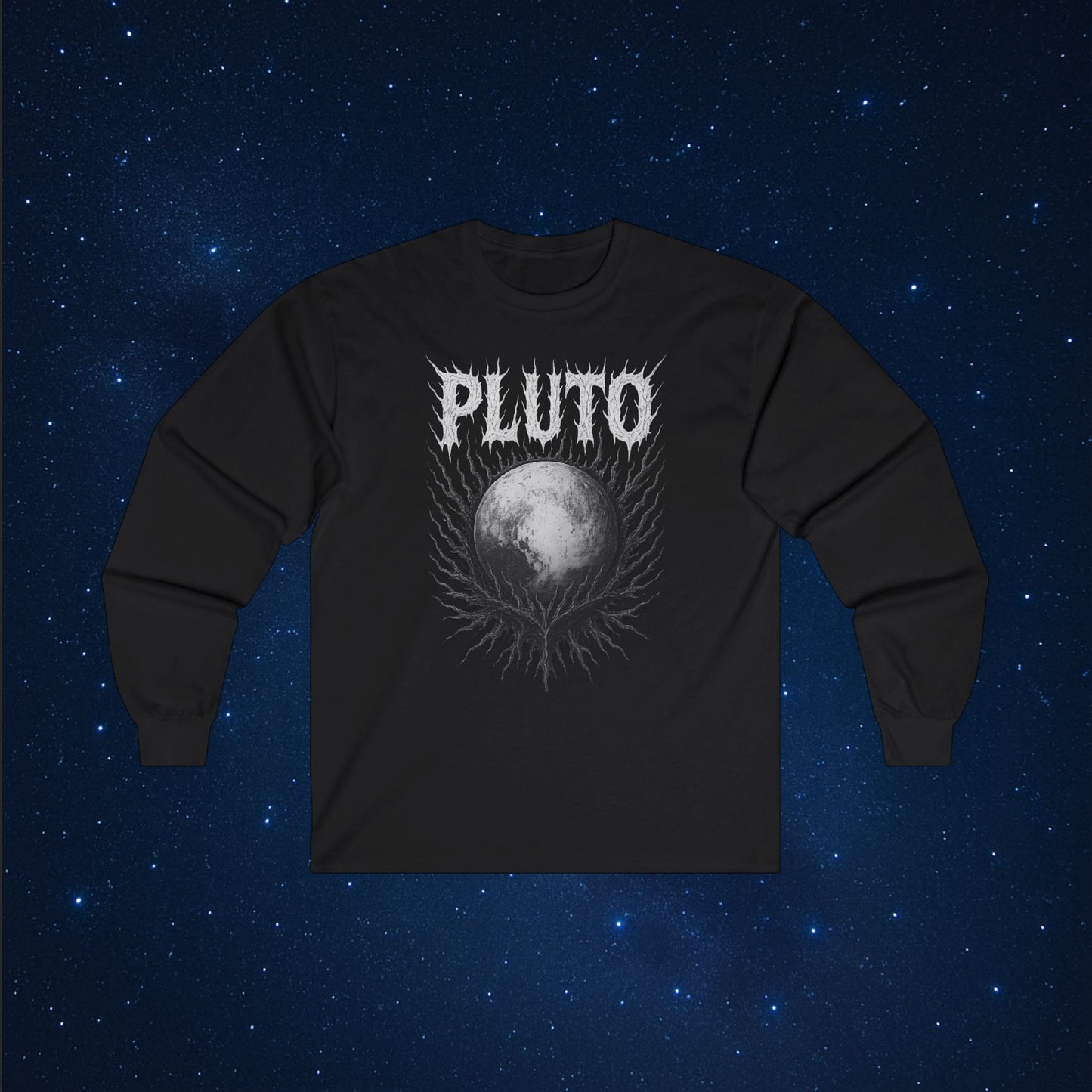 Pluto is Metal Longsleeve Tee