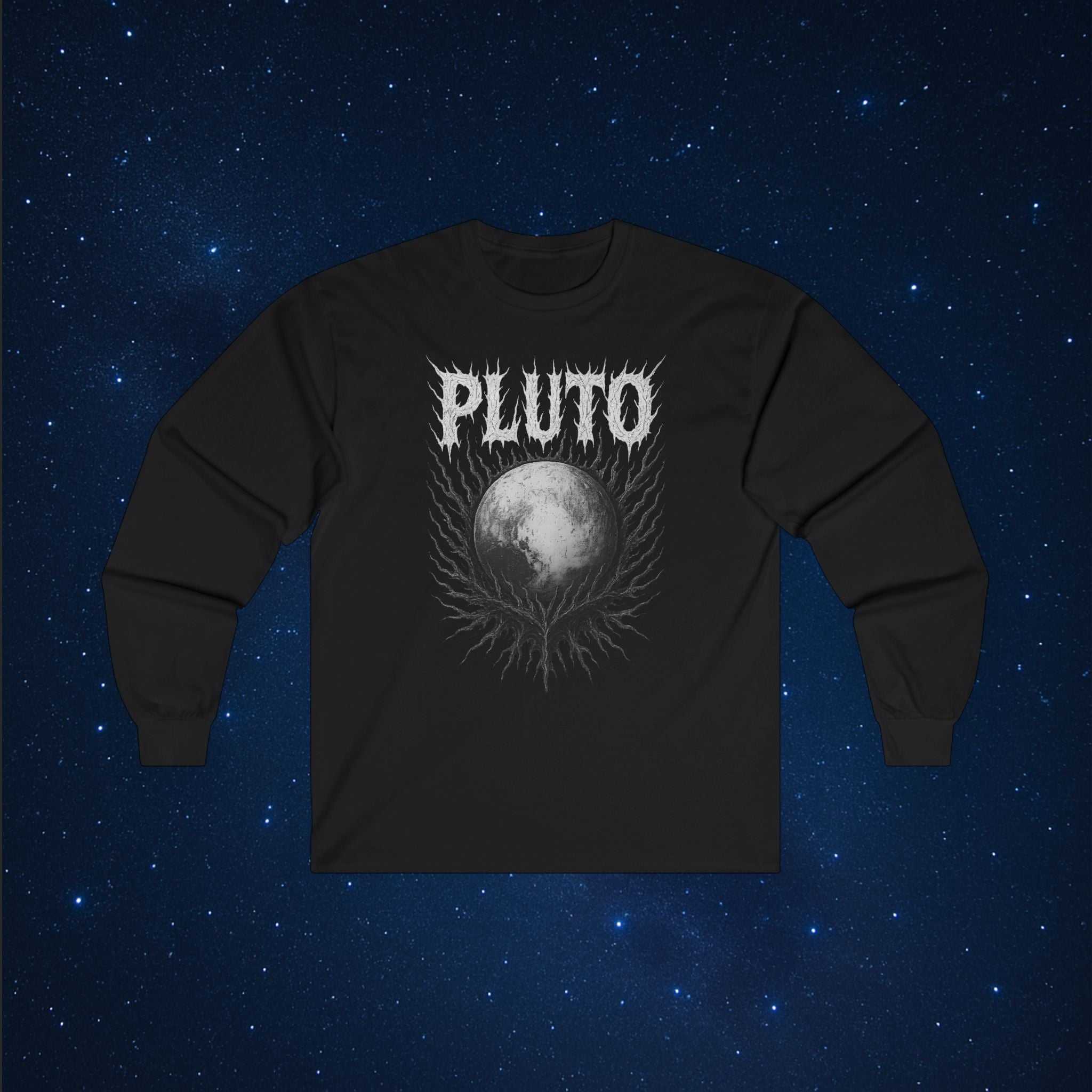 Pluto is Metal Longsleeve Tee