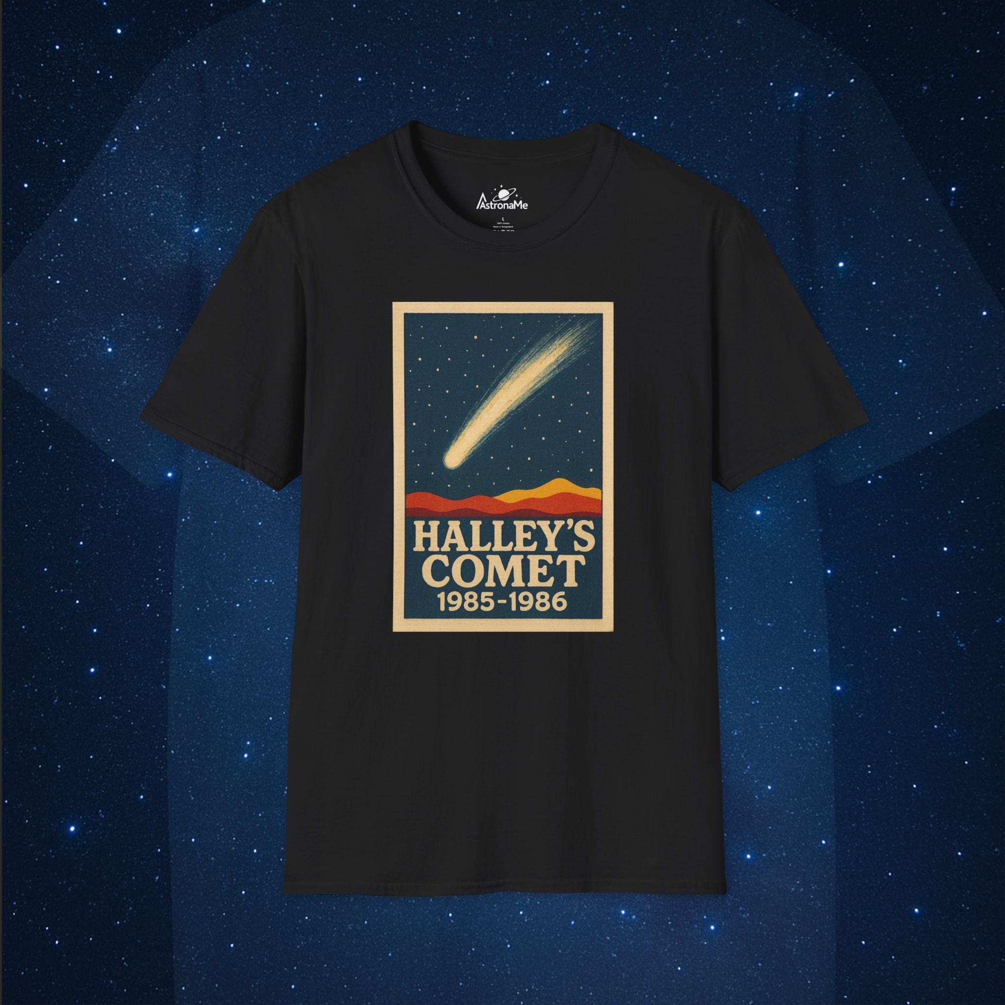 Halleys Comet 1985 1986 Poster - AstronaMe