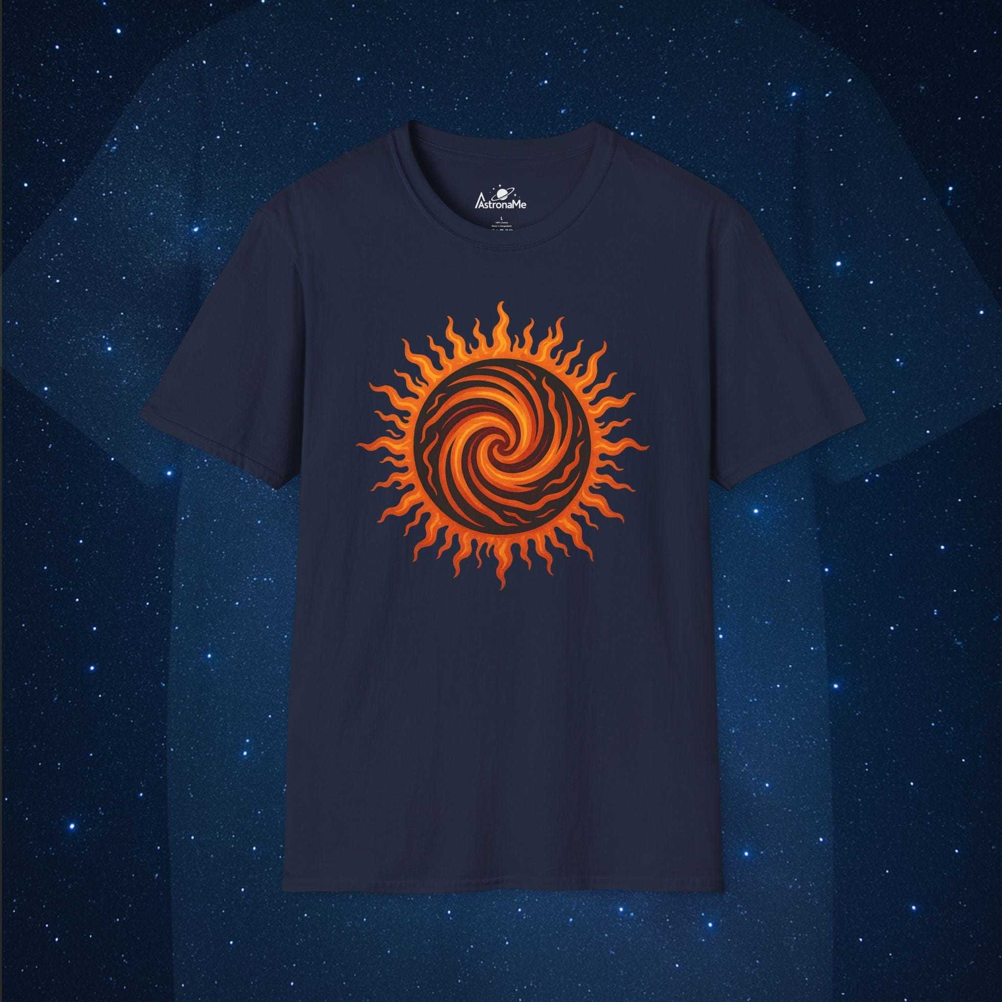 Sun Spiral Fiery Mandala - AstronaMe