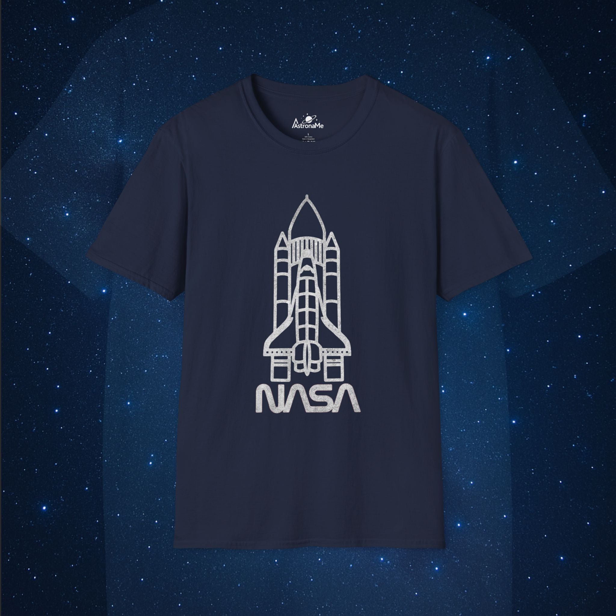 Shuttle NASA White T-Shirt