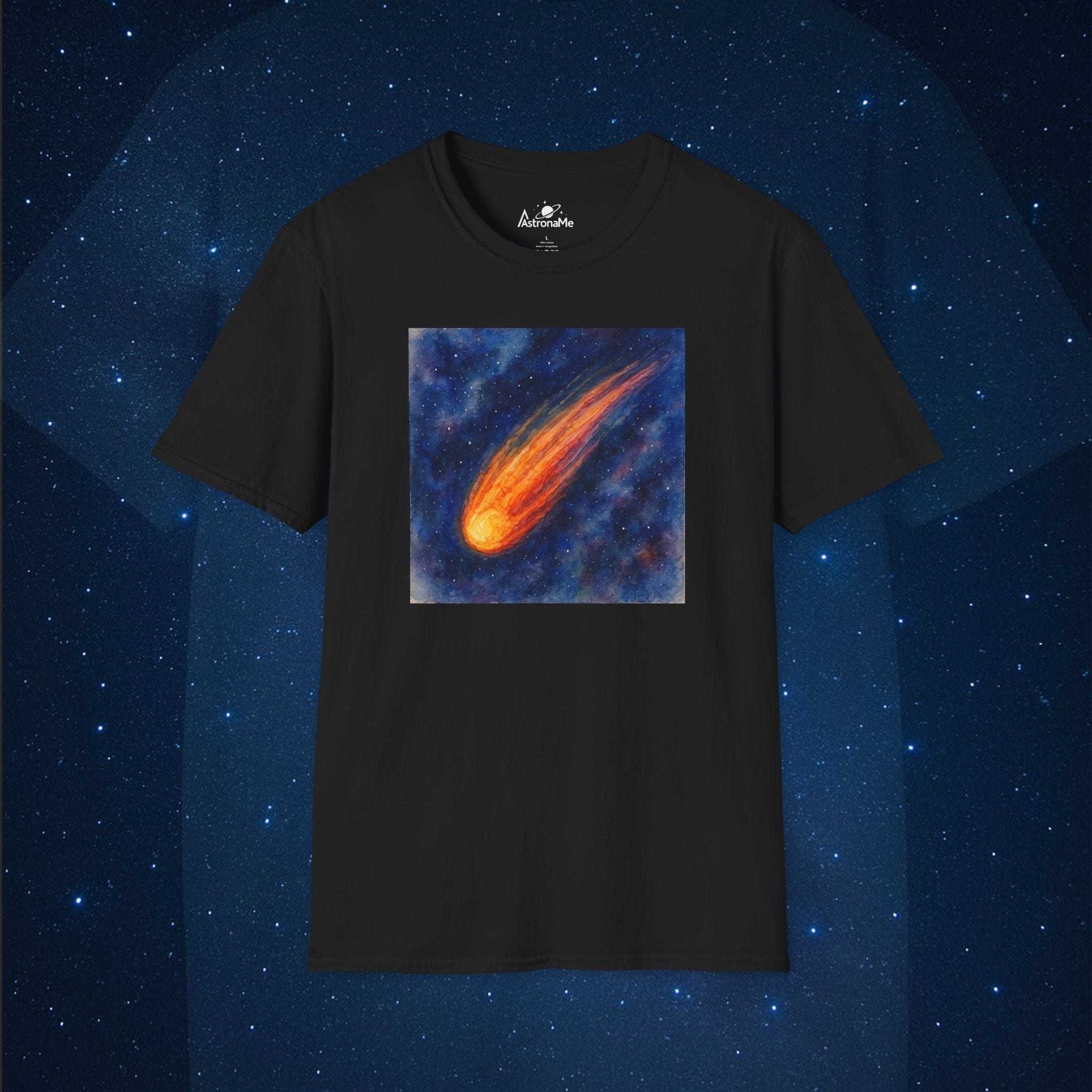 Halleys Comet Watercolor - AstronaMe