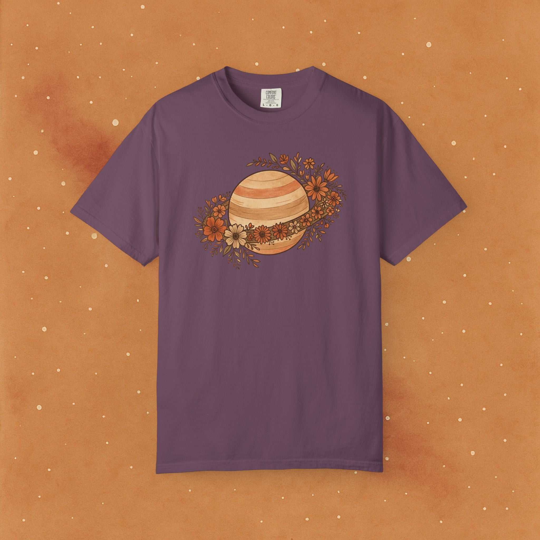 Boho Jupiter Floral Soft T-Shirt - AstronaMe