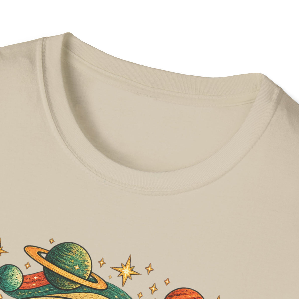 Folk Astronaut Gardener T-Shirt