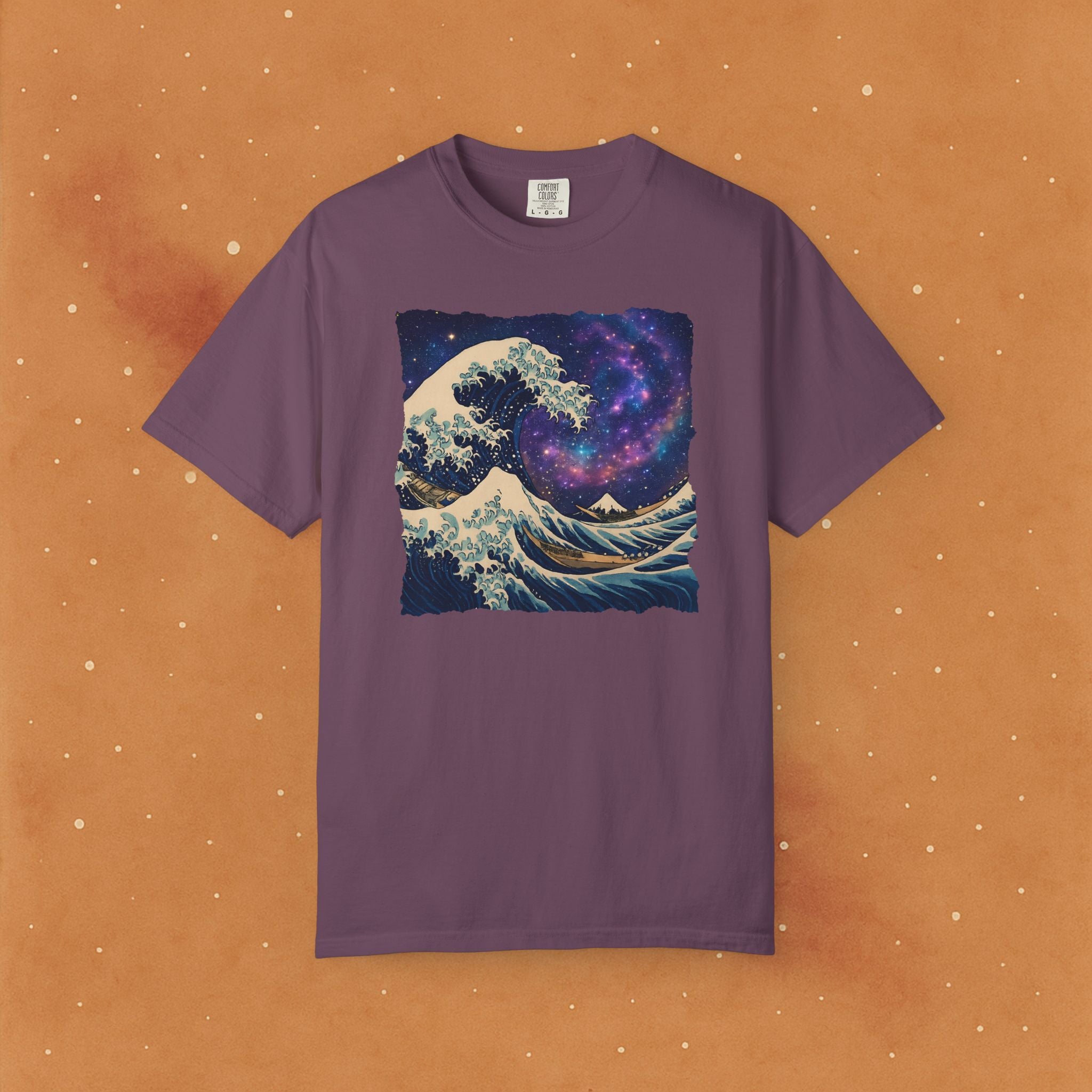 Japanese Wave Galaxy Soft T-Shirt