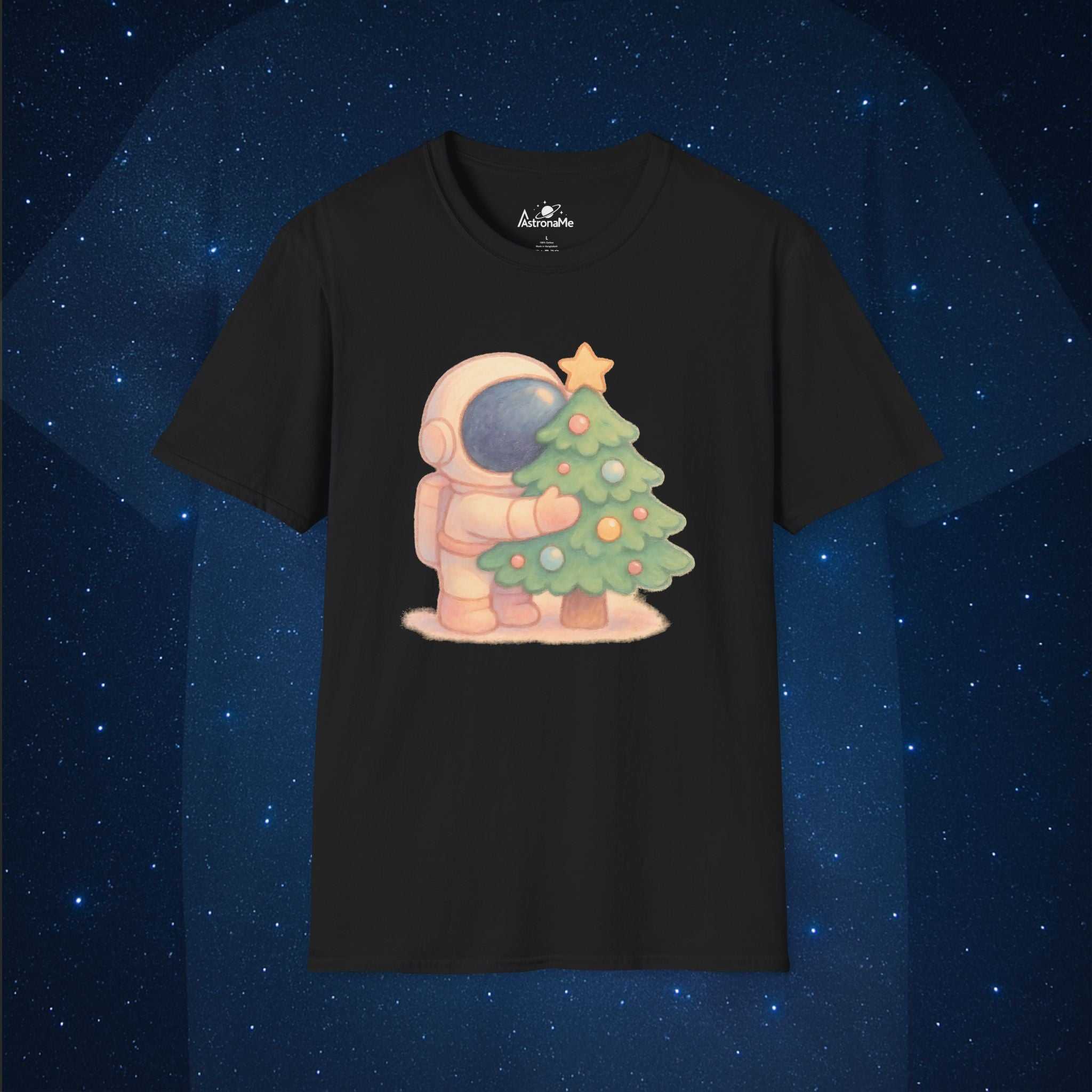 Astronaut Hugging Christmas Tree - AstronaMe