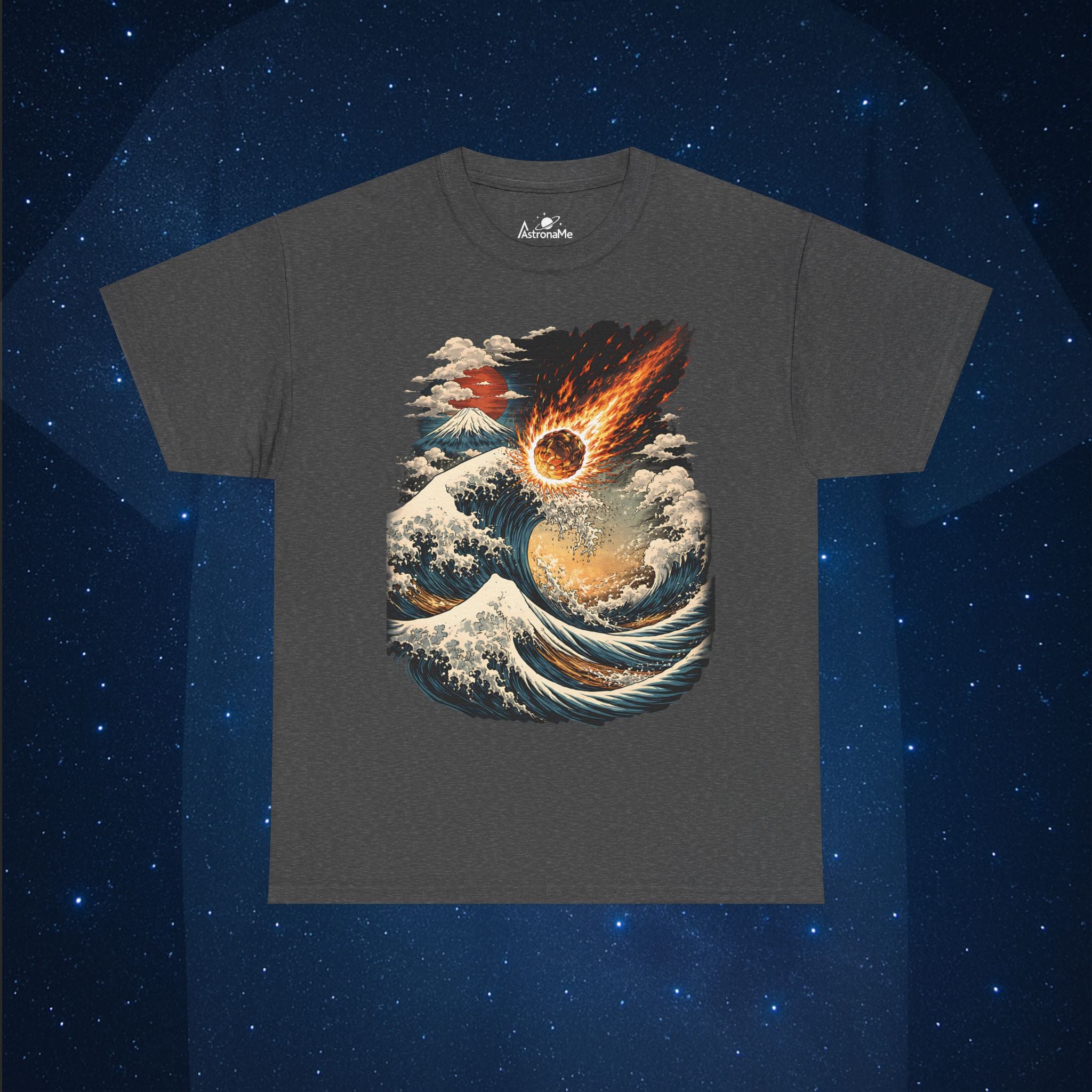 Japanese Wave Meteor Impact T-Shirt