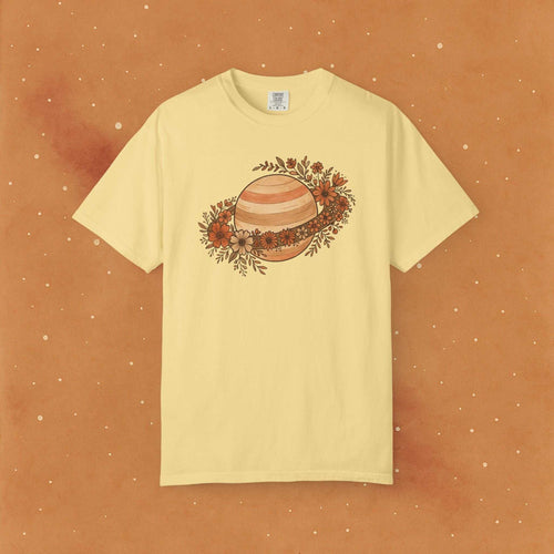 Boho Jupiter Floral Soft T-Shirt - AstronaMe
