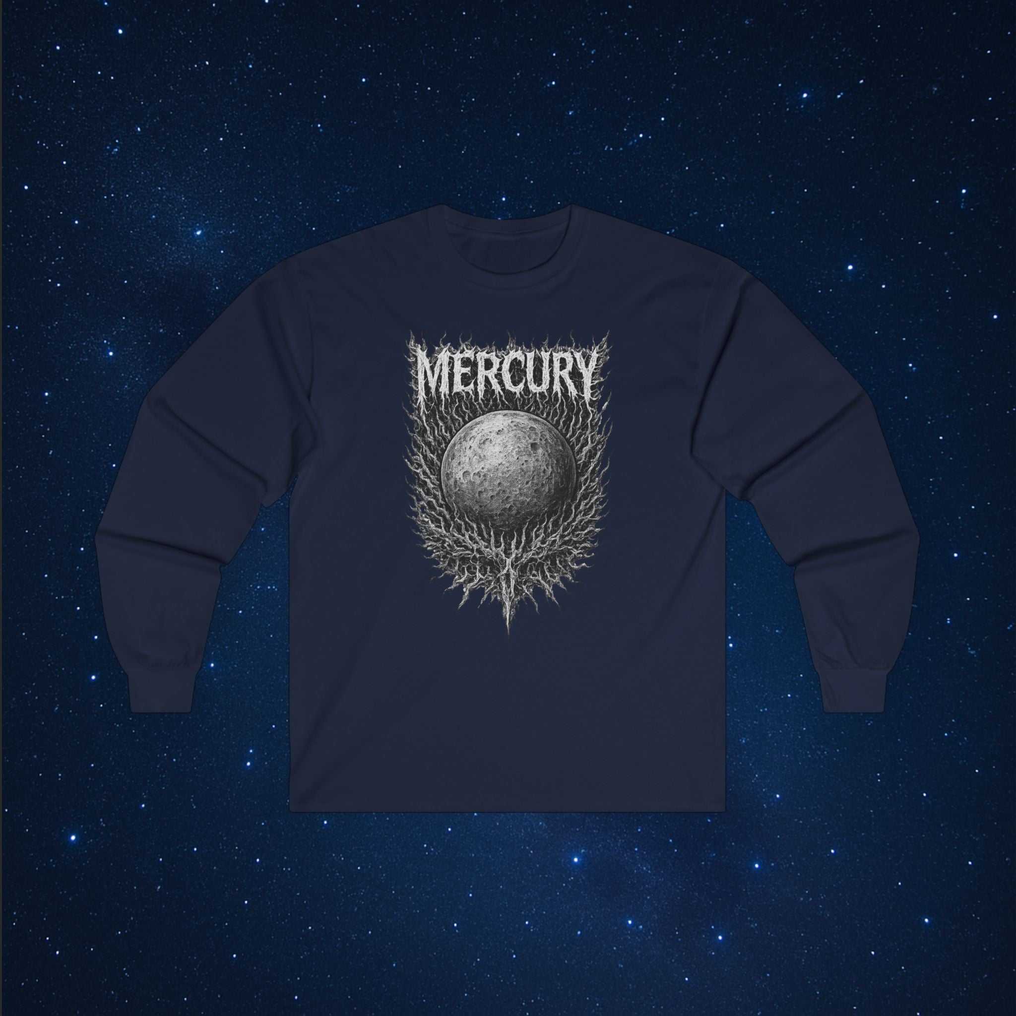 Mercury is Metal Long Sleeve T-Shirt