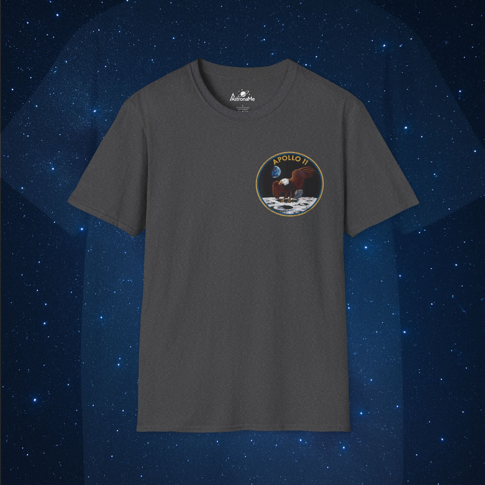 Apollo 11 Eagle Chest Mission Patch T-Shirt