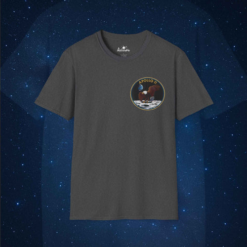 Apollo 11 Eagle Chest Mission Patch T-Shirt