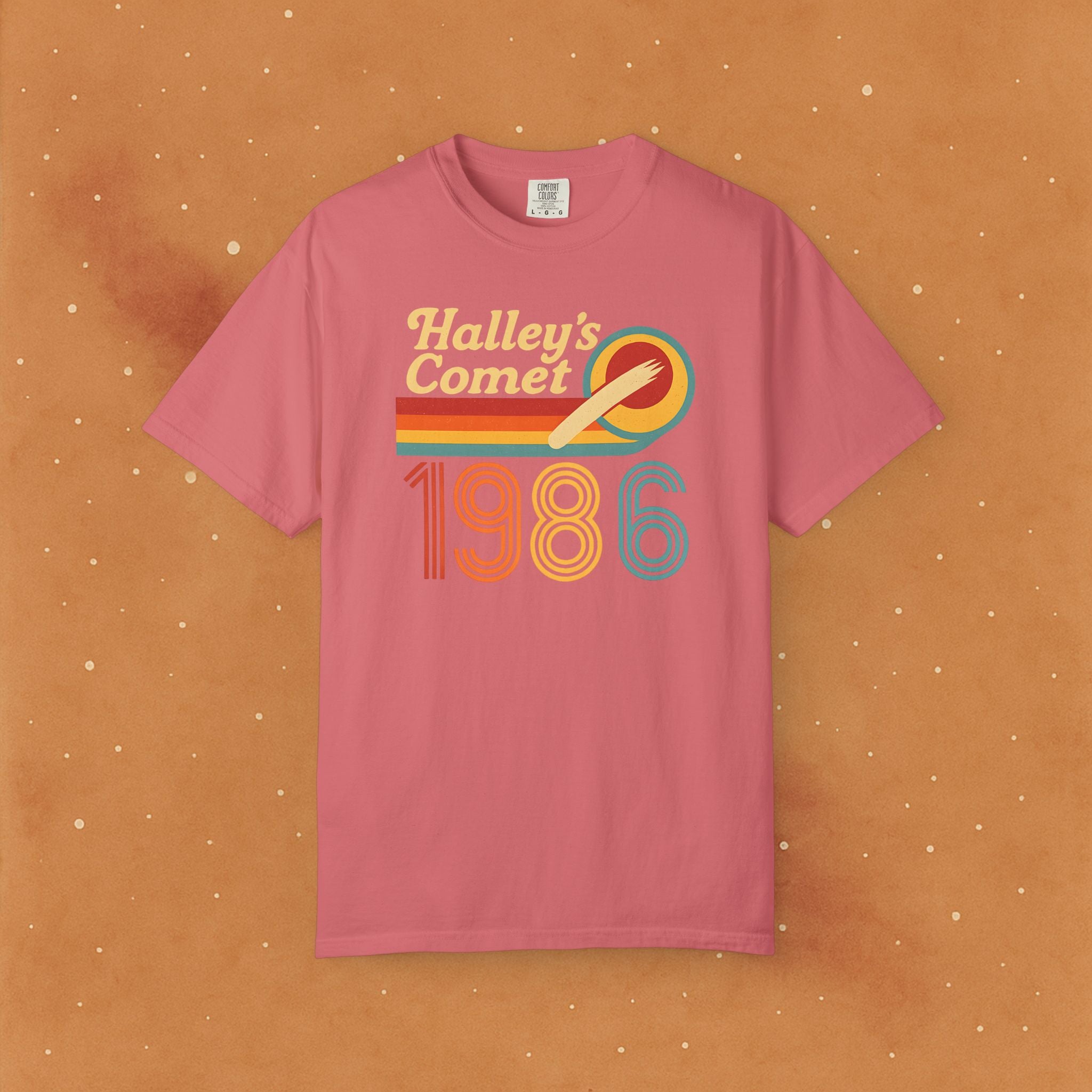 Halley's Comet Retro 1986 Soft T-Shirt