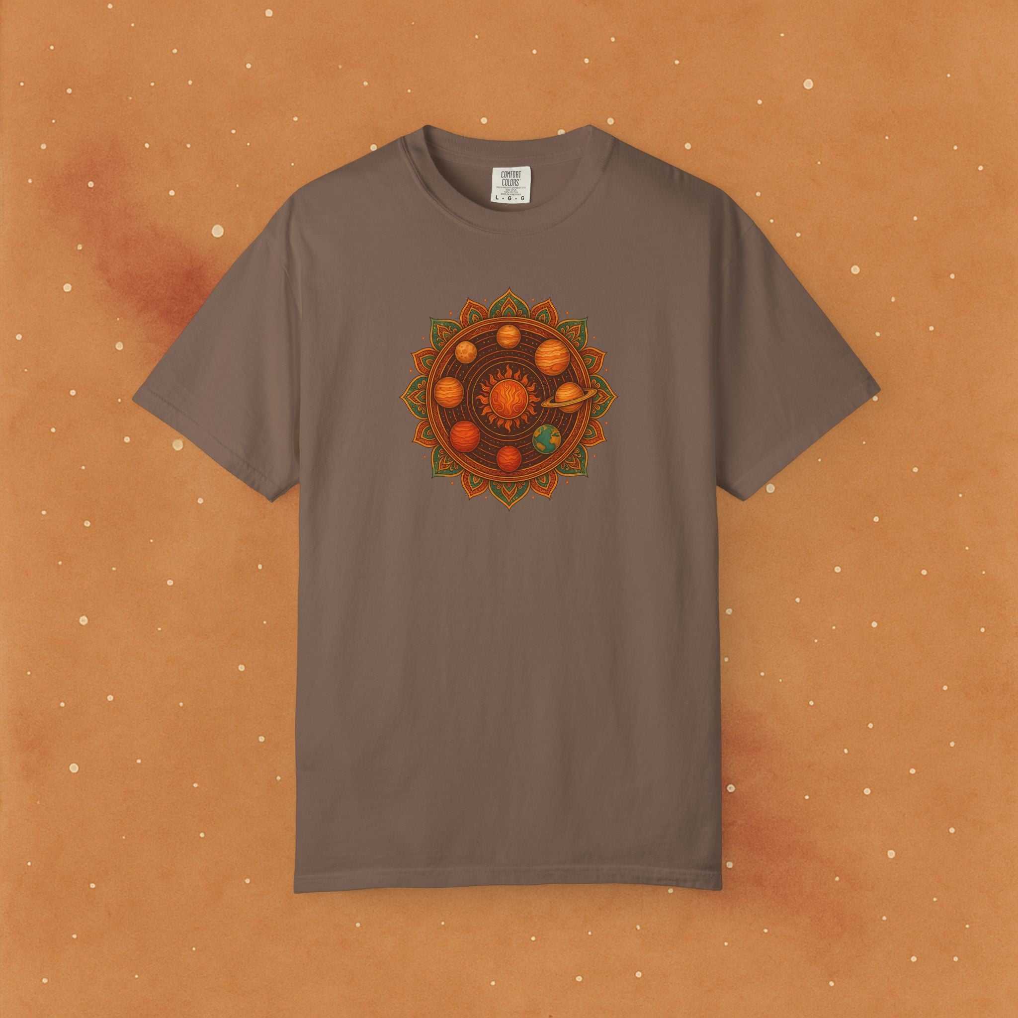 Solar System Mandala Soft T-Shirt - AstronaMe