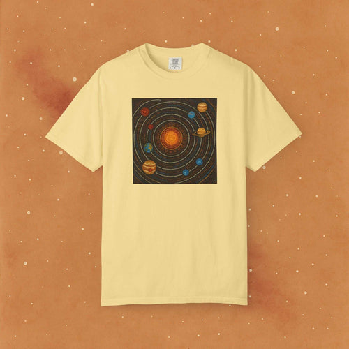 Aboriginal Dot Art Solar System Soft T-Shirt - AstronaMe
