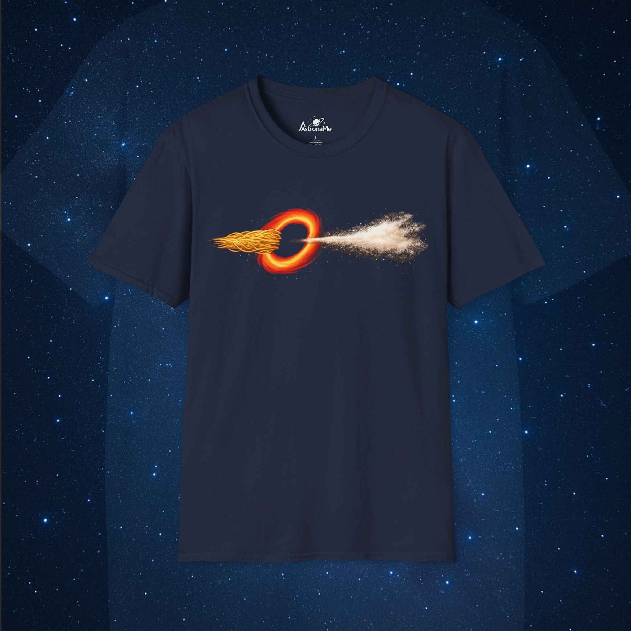 Black Hole Spaghettified T-Shirt