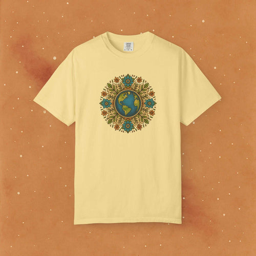 Earth Mandala Soft T-Shirt - AstronaMe
