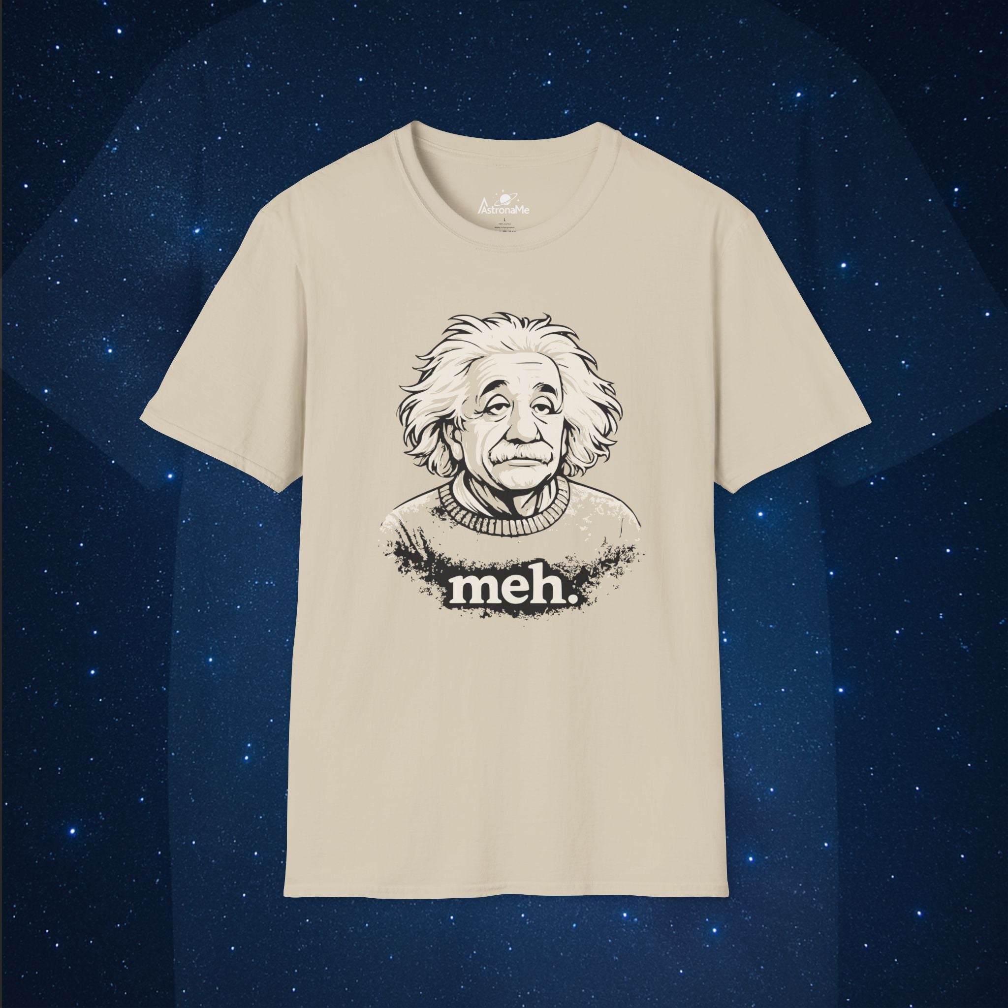 Meh Einstein Soft T-Shirt