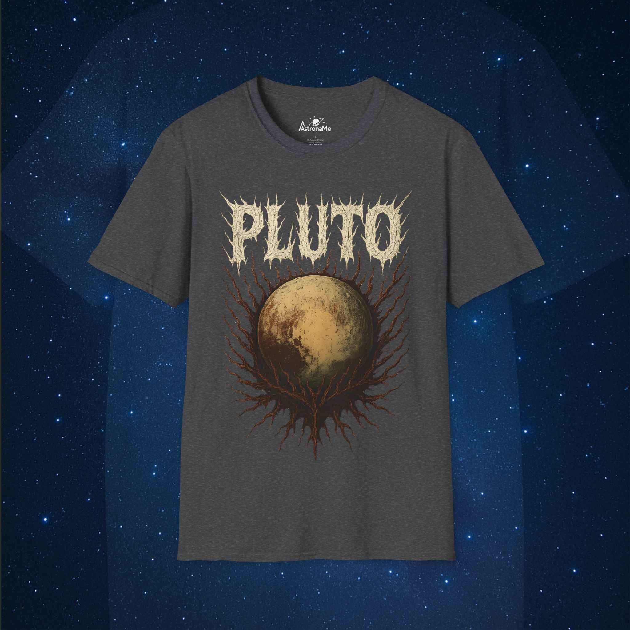 Pluto is Metal Color T-Shirt