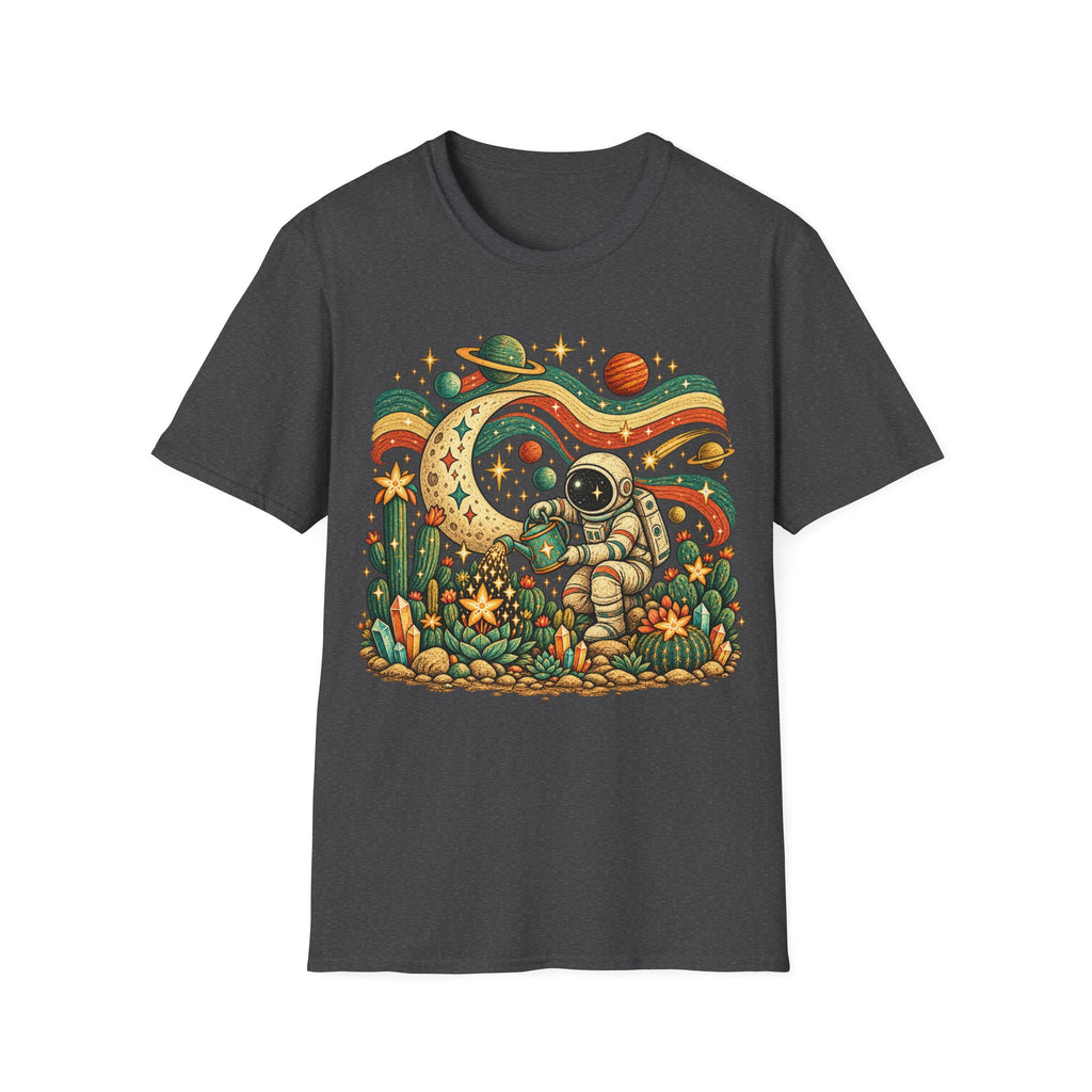 Folk Astronaut Gardener T-Shirt