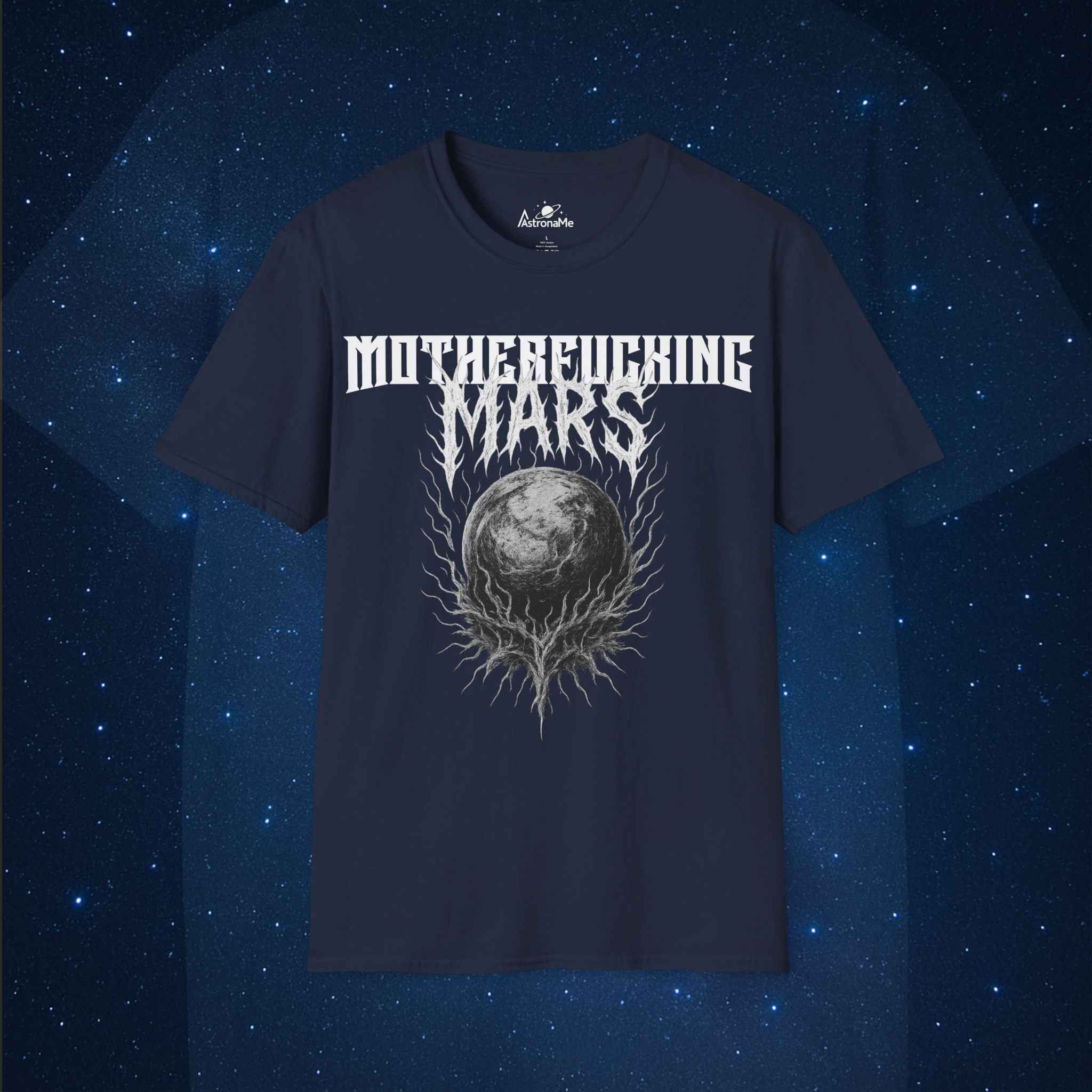 MotherFucking Mars Grey T-Shirt