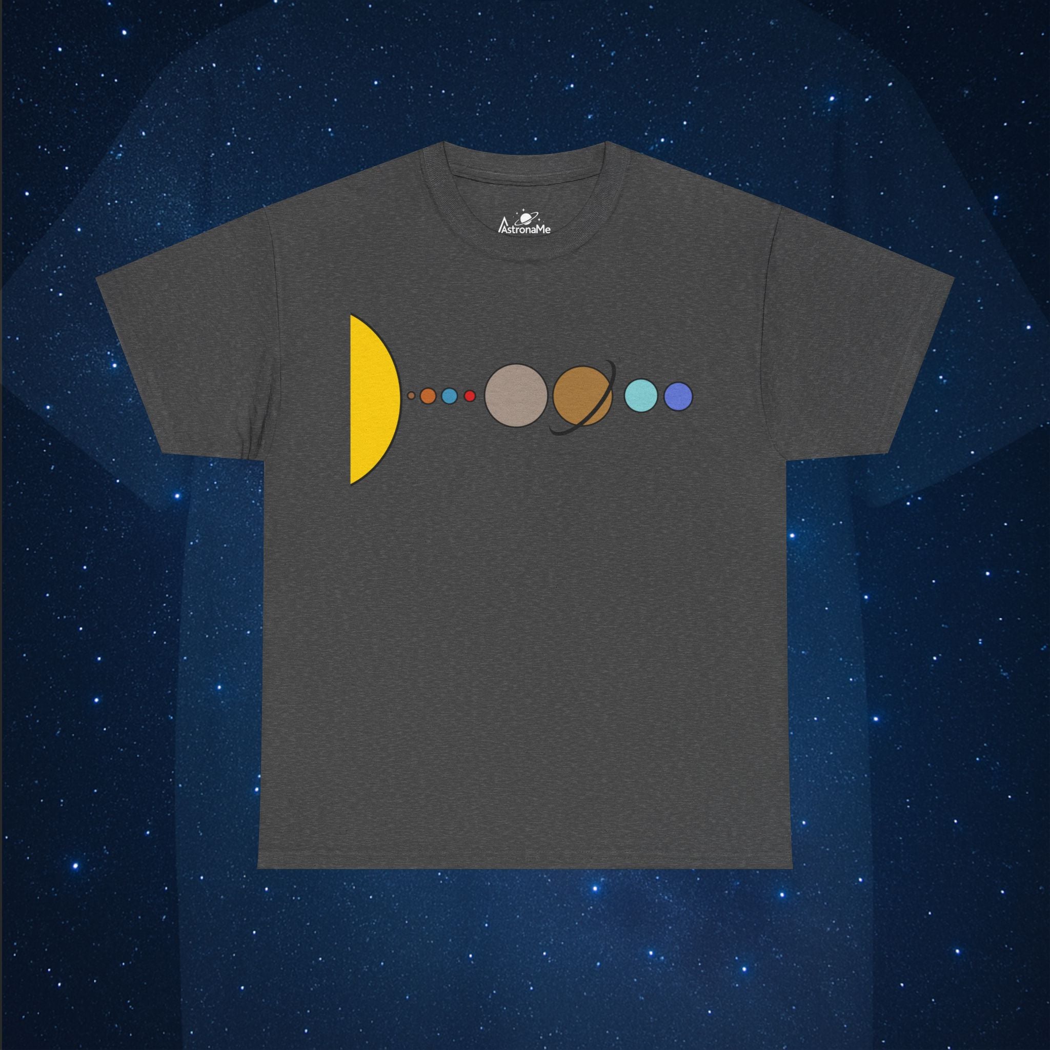 Solar System Flat T-Shirt