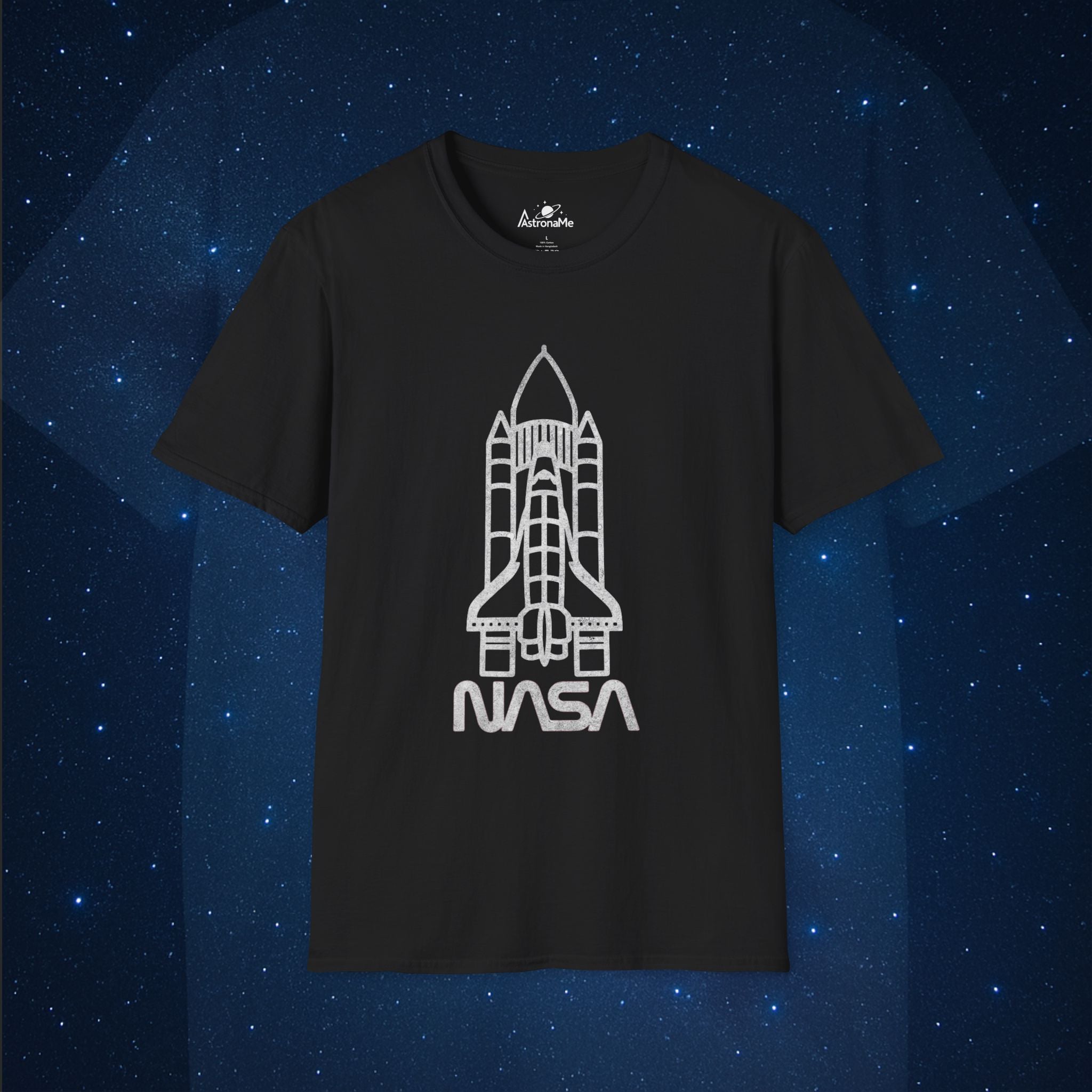 Shuttle NASA White T-Shirt