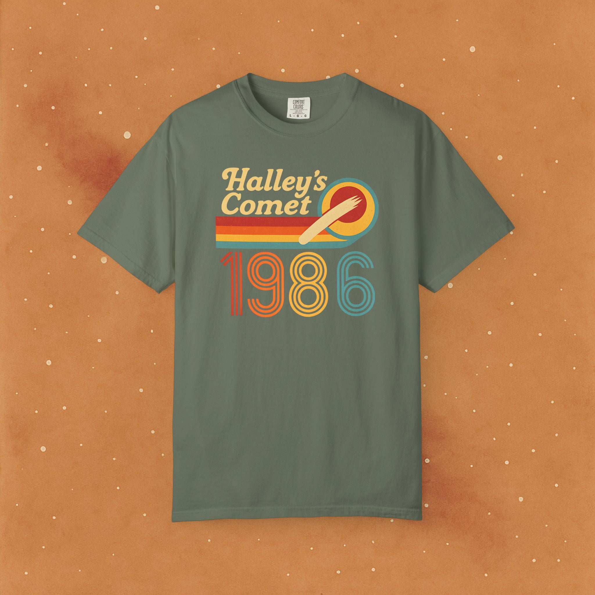 Halley's Comet Retro 1986 Soft T-Shirt